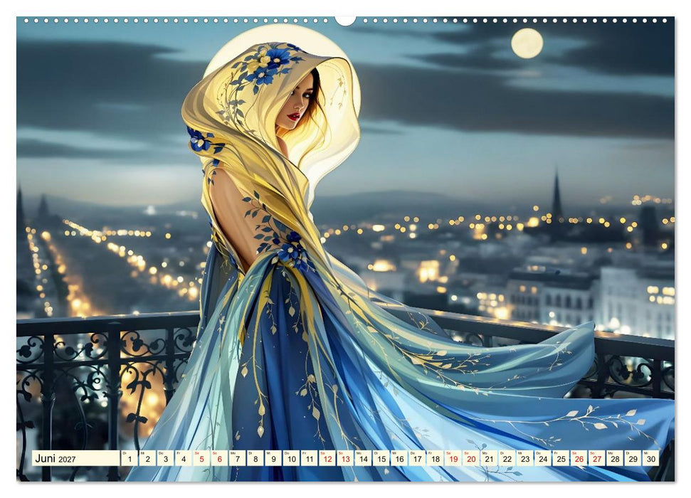 Schlaflose Eleganz (CALVENDO Wandkalender 2027)