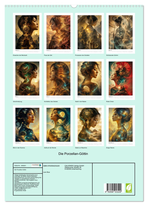 Die Porzellan-Göttin (CALVENDO Premium Wandkalender 2027)
