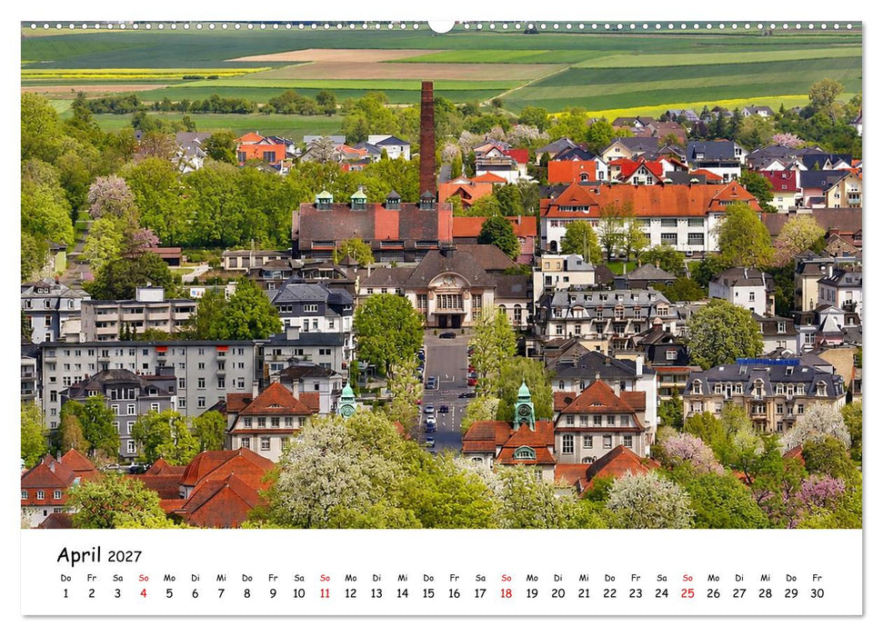 Bad Nauheim Kurstadt (CALVENDO Premium Wandkalender 2027)