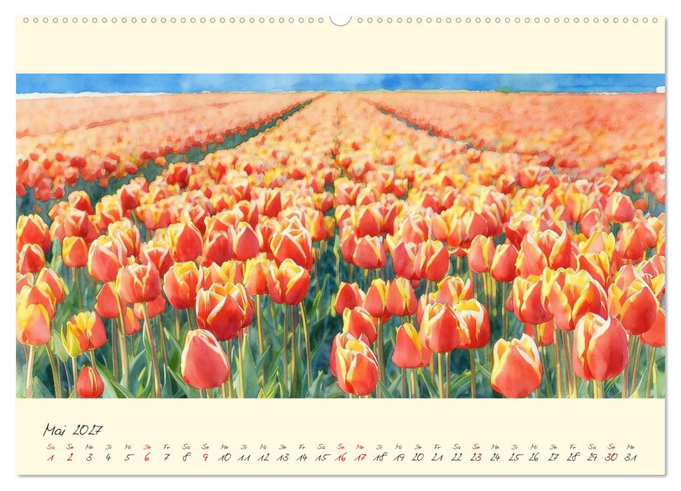Blüten bis zum Horizont (CALVENDO Wandkalender 2027)
