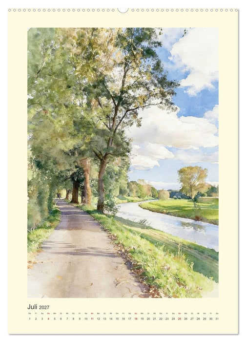 Charmantes Herford (CALVENDO Premium Wandkalender 2027)