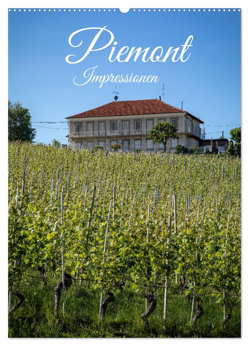 Piemont Inpressionen (CALVENDO Wandkalender 2027)