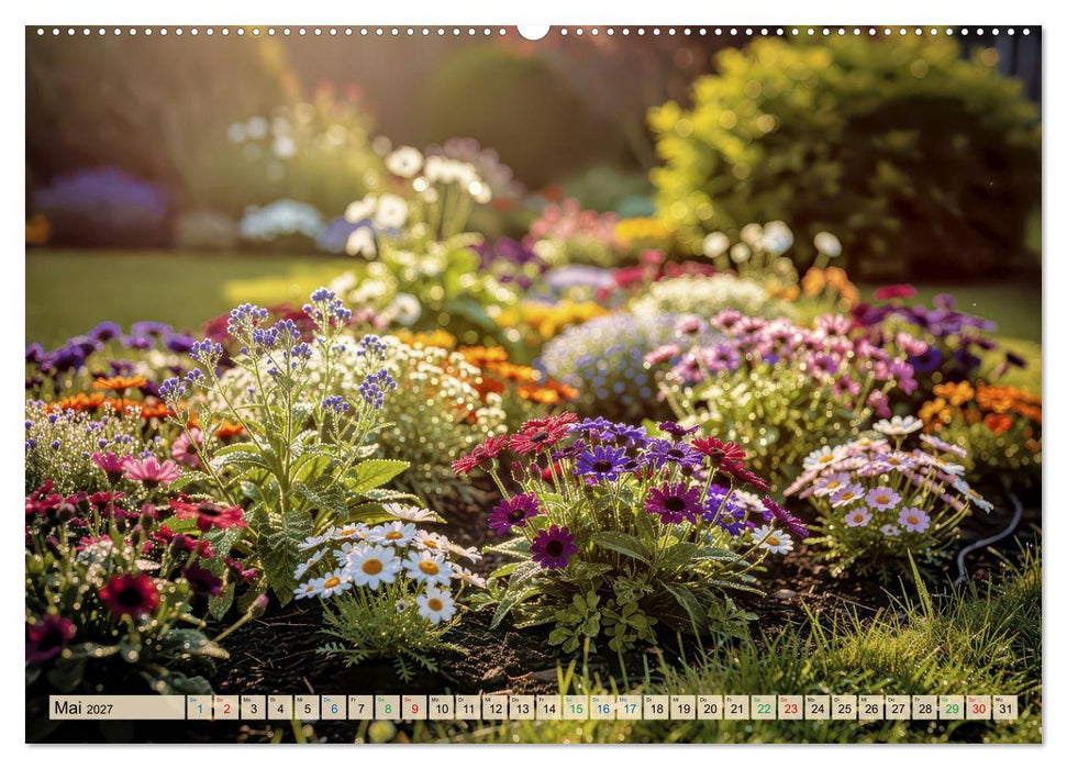 Oase im Garten (CALVENDO Wandkalender 2027)