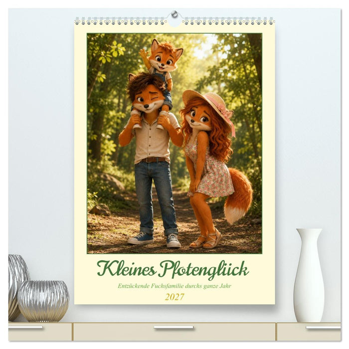 Kleines Pfotenglück (CALVENDO Premium Wandkalender 2027)