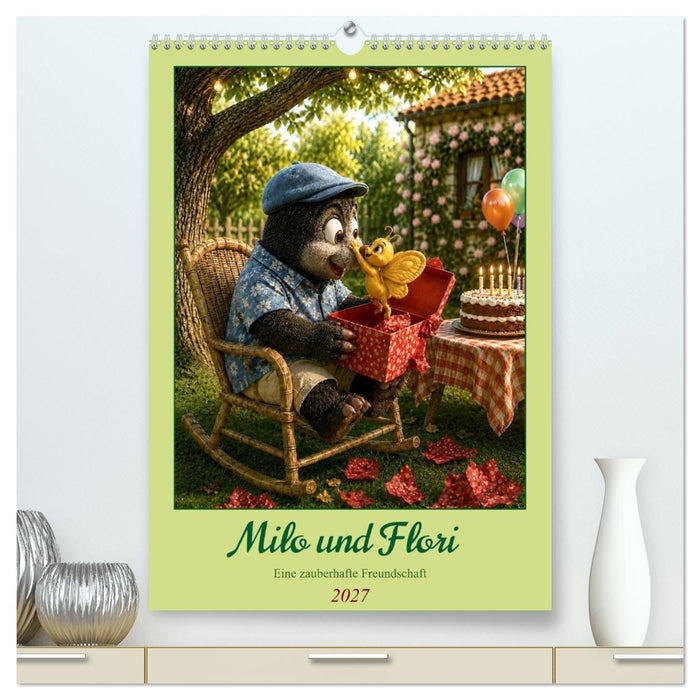 Milo und Flori (CALVENDO Premium Wandkalender 2027)