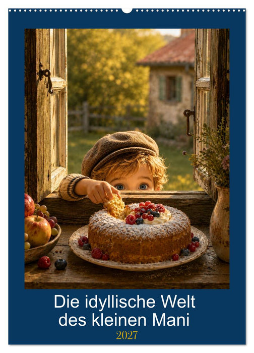 Die idyllische Welt des kleinen Mani (CALVENDO Wandkalender 2027)