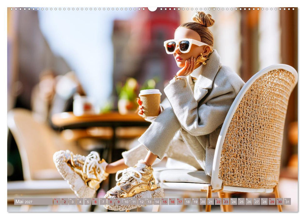 Street Style Dolls. Modepuppen im Großstadtlook (CALVENDO Wandkalender 2027)