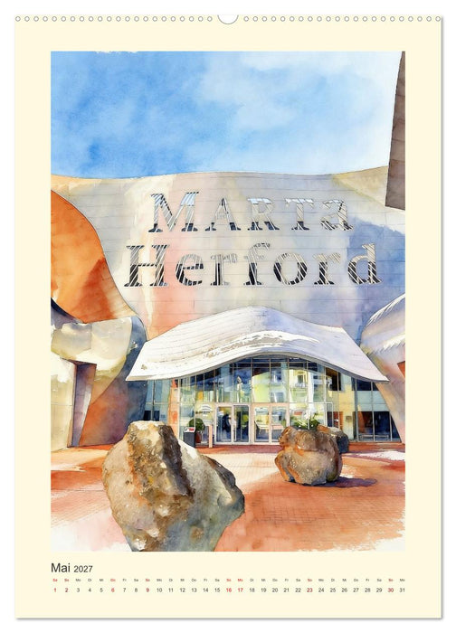 Charmantes Herford (CALVENDO Wandkalender 2027)