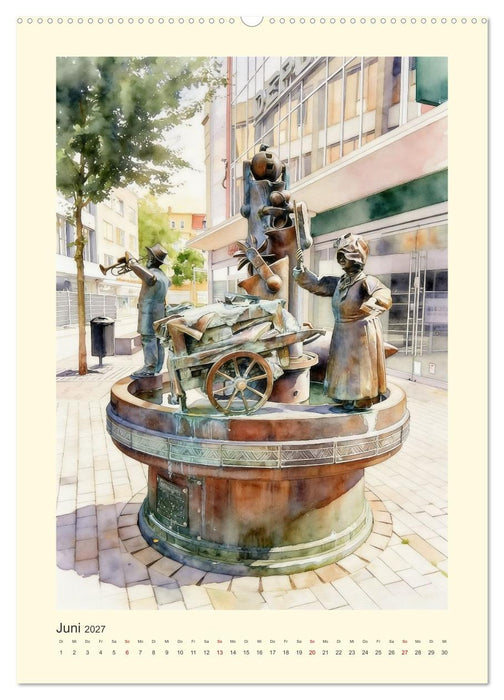 Charmantes Herford (CALVENDO Wandkalender 2027)