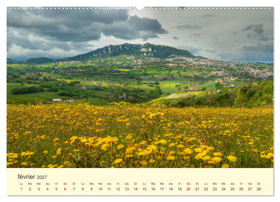 Saint-Marin La plus ancienne république du monde (CALVENDO Calendrier supérieur 2027)