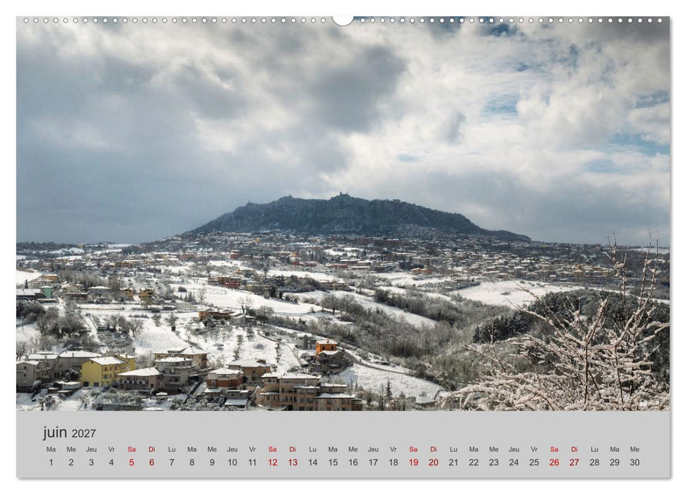 Saint-Marin La plus ancienne république du monde (CALVENDO Calendrier supérieur 2027)