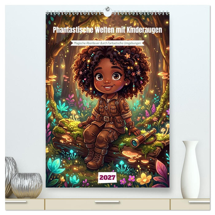 Phantastische Welten mit Kinderaugen (CALVENDO Premium Wandkalender 2027)