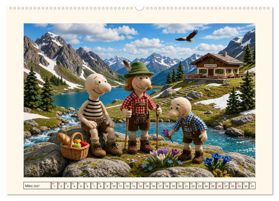 Die zauberhafte Welt der Surrlis (CALVENDO Premium Wandkalender 2027)