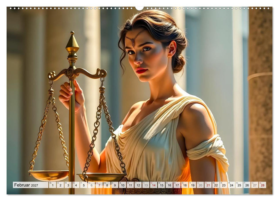 Titanen – Herrscher vor den Göttern (CALVENDO Premium Wandkalender 2027)