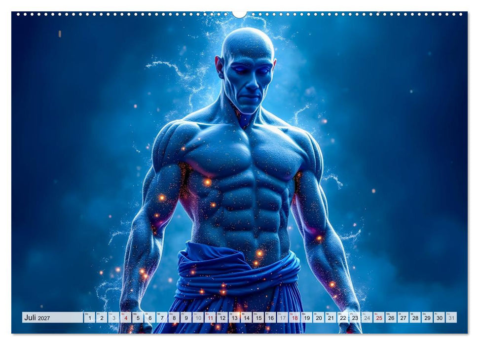 Titanen – Herrscher vor den Göttern (CALVENDO Premium Wandkalender 2027)