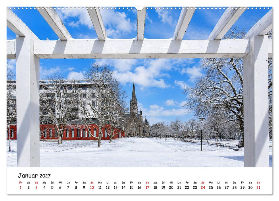Bad Nauheim Kurstadt (CALVENDO Wandkalender 2027)