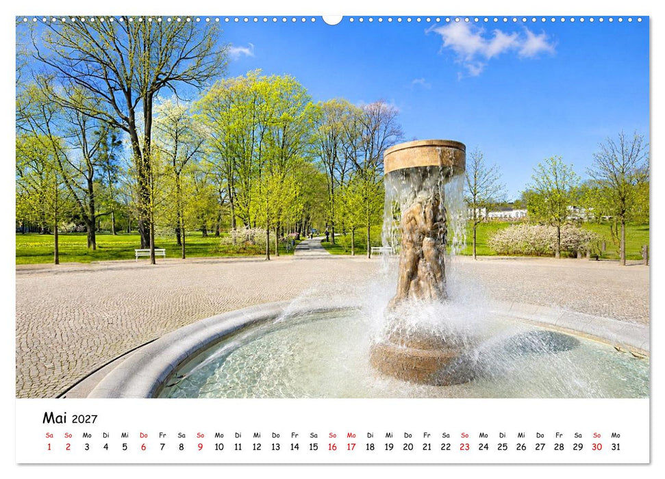 Bad Nauheim Kurstadt (CALVENDO Wandkalender 2027)
