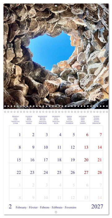 Sardegna - landscapes, sea and food from Sardinia (CALVENDO Monthly Calendar 2027)
