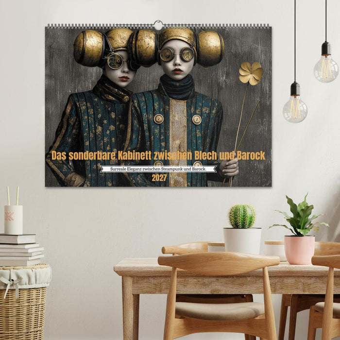 Das sonderbare Kabinett zwischen Blech und Barock (CALVENDO Wandkalender 2027)