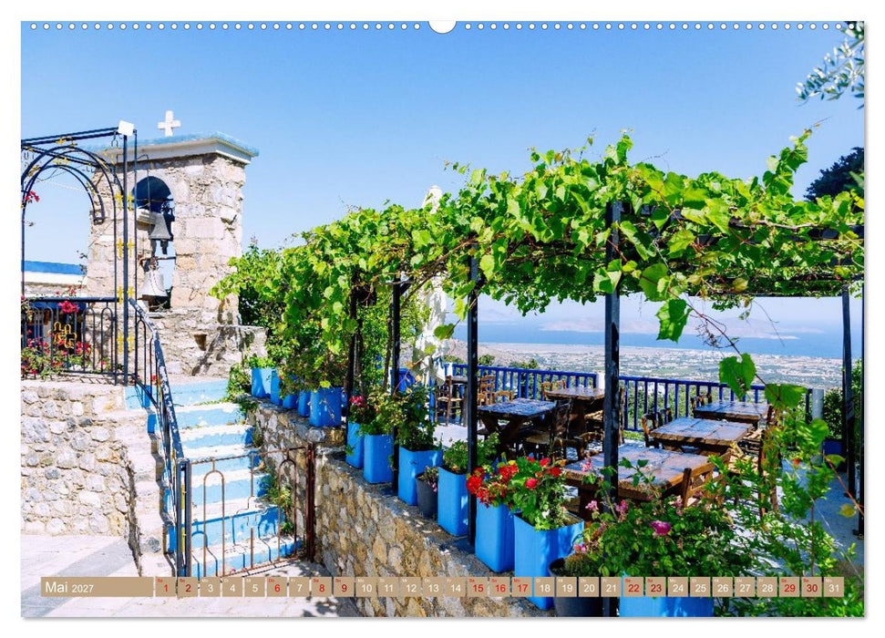 Griechische Insel Kos. Sommerstimmung in den Farben der Ägäis (CALVENDO Premium Wandkalender 2027)