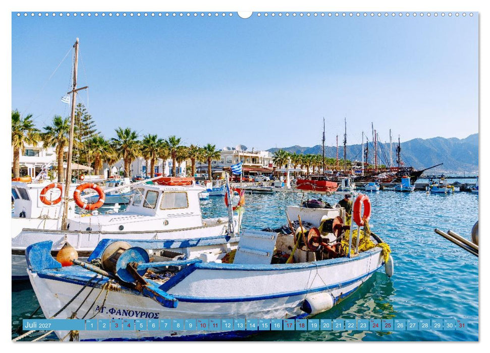 Griechische Insel Kos. Sommerstimmung in den Farben der Ägäis (CALVENDO Premium Wandkalender 2027)