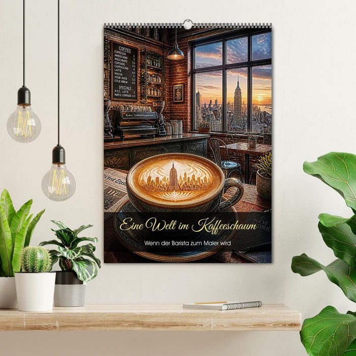 Eine Welt im Kaffeeschaum (CALVENDO Wandkalender 2027)