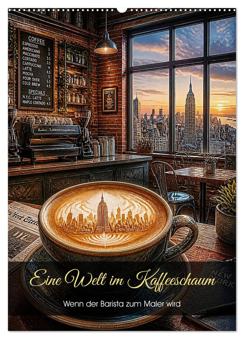 Eine Welt im Kaffeeschaum (CALVENDO Wandkalender 2027)