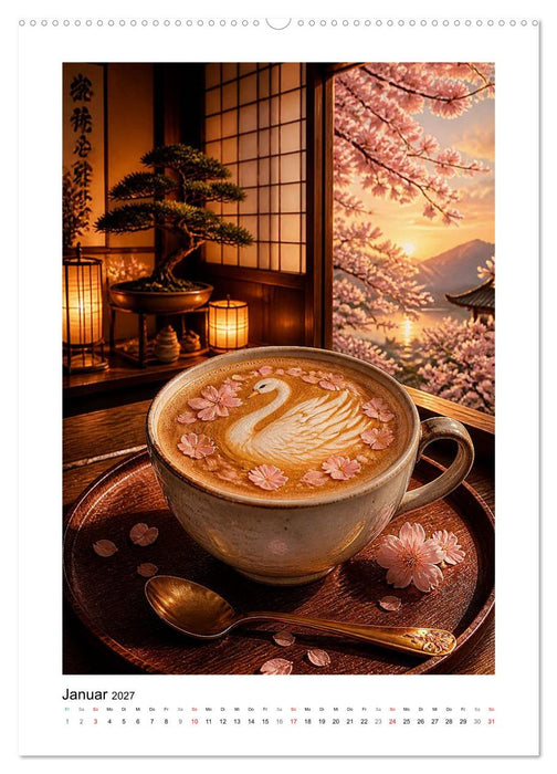 Eine Welt im Kaffeeschaum (CALVENDO Wandkalender 2027)