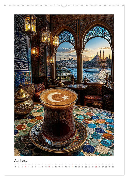 Eine Welt im Kaffeeschaum (CALVENDO Wandkalender 2027)