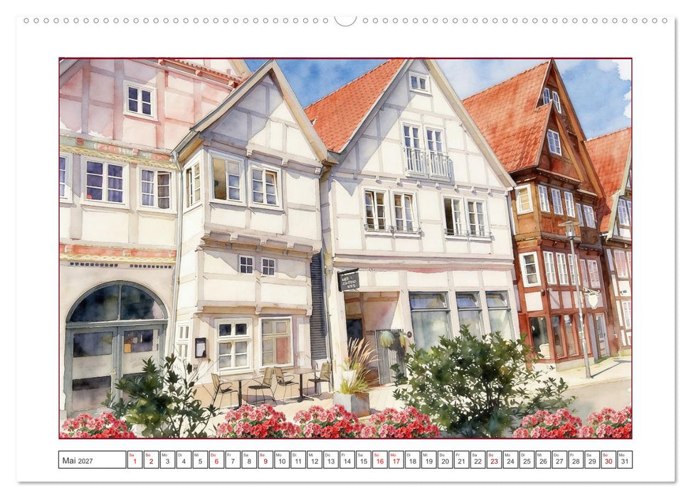 Bezauberndes Detmold (CALVENDO Wandkalender 2027)