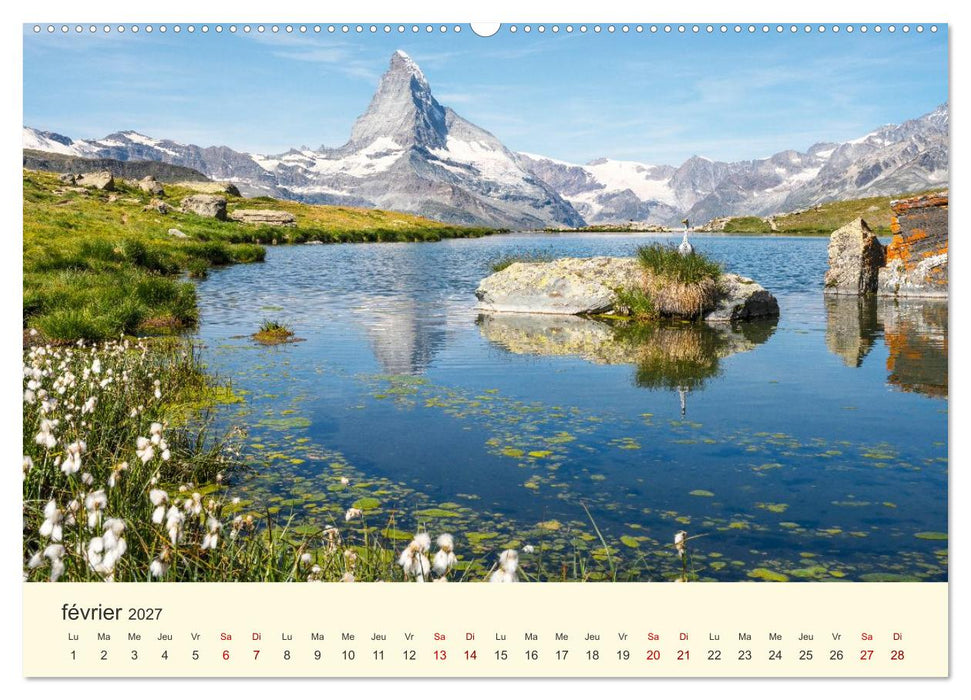 Lacs alpins des Dolomites (CALVENDO Calendrier mensuel 2027)