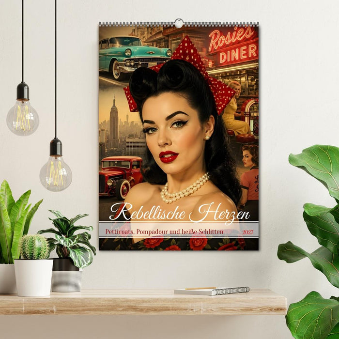 Rebellische Herzen (CALVENDO Wandkalender 2027)