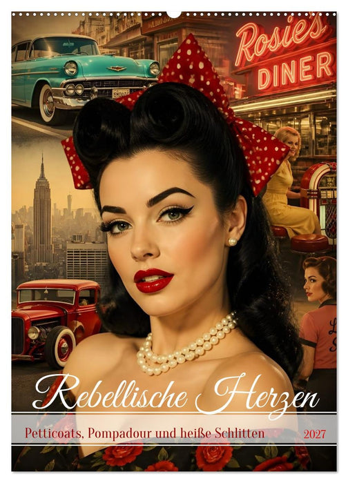 Rebellische Herzen (CALVENDO Wandkalender 2027)