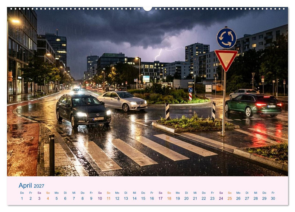 Roundabouts - Kreisverkehre (CALVENDO Wandkalender 2027)