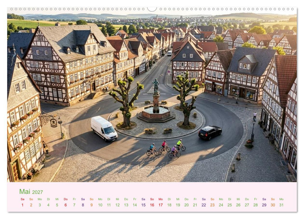 Roundabouts - Kreisverkehre (CALVENDO Wandkalender 2027)