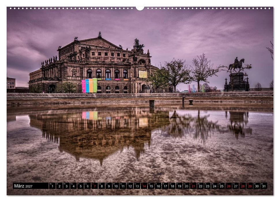 Barockperle Dresden (CALVENDO Wandkalender 2027)