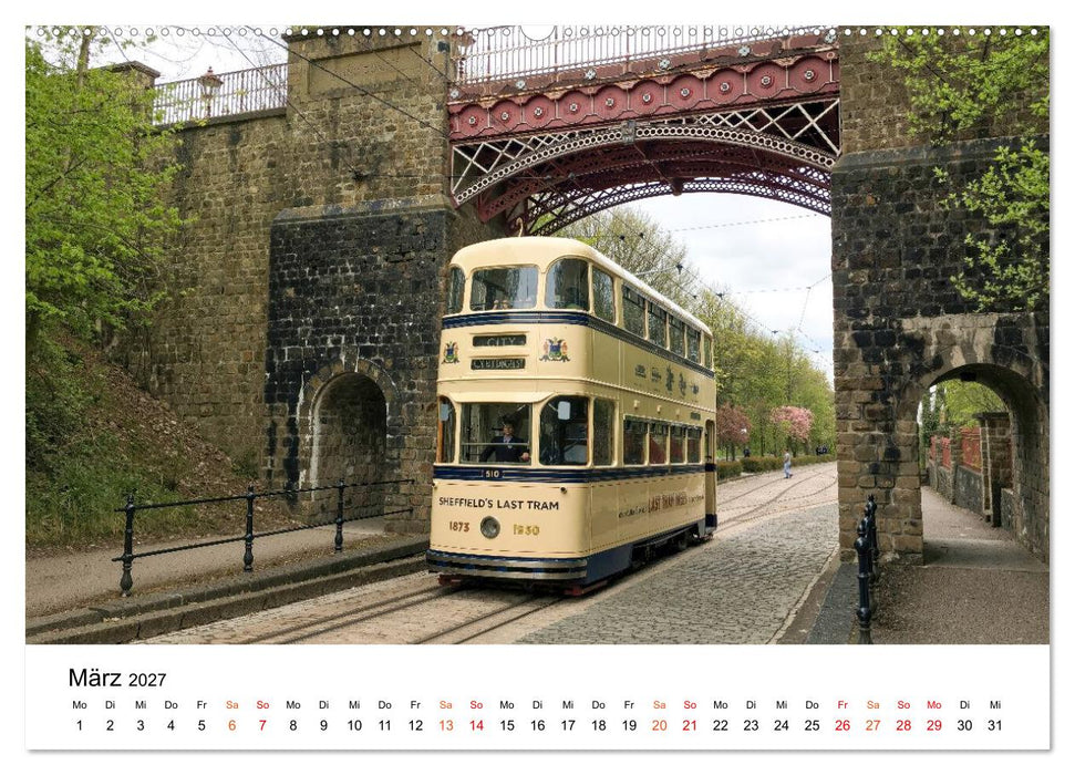 TRAM CLASSICS - Straßenbahn Nostalgie (CALVENDO Premium Wandkalender 2027)