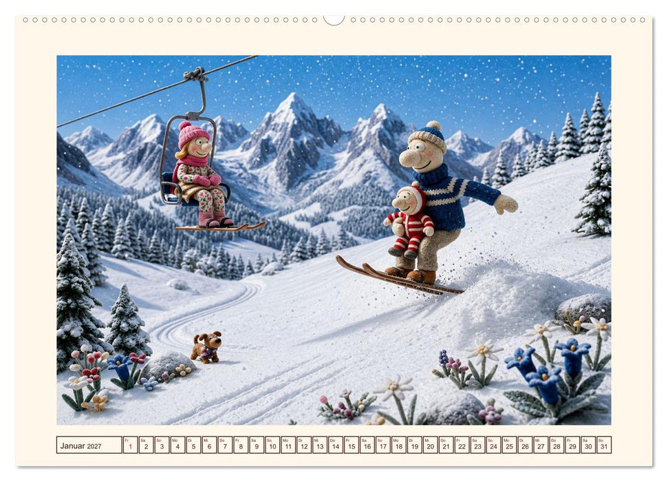 Die zauberhafte Welt der Surrlis (CALVENDO Wandkalender 2027)