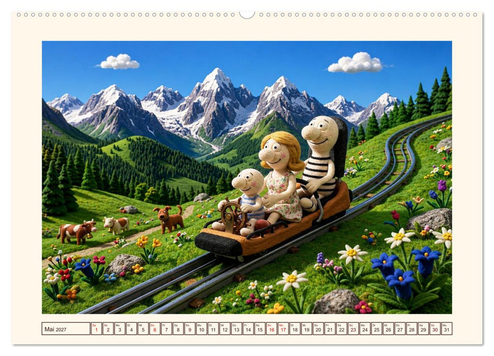 Die zauberhafte Welt der Surrlis (CALVENDO Wandkalender 2027)