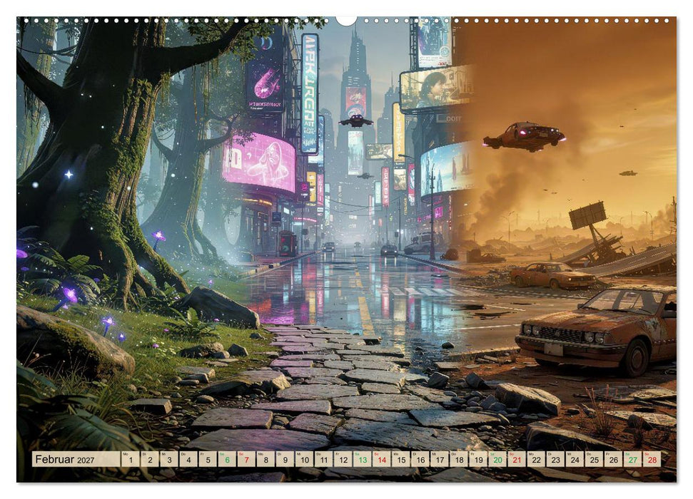 Computerspiele-Welten (CALVENDO Wandkalender 2027)