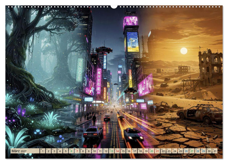 Computerspiele-Welten (CALVENDO Wandkalender 2027)