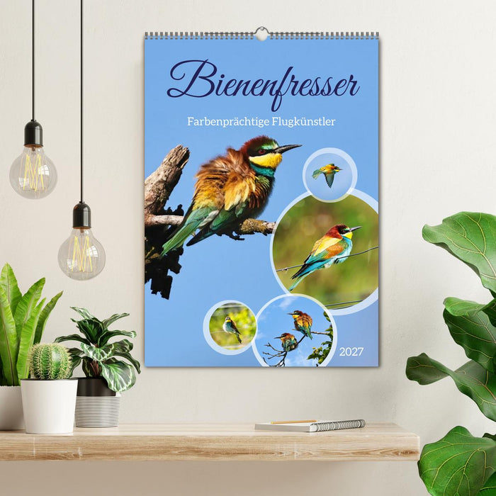 Bienenfresser, farbenprächtige Flugkünstler (CALVENDO Wandkalender 2027)