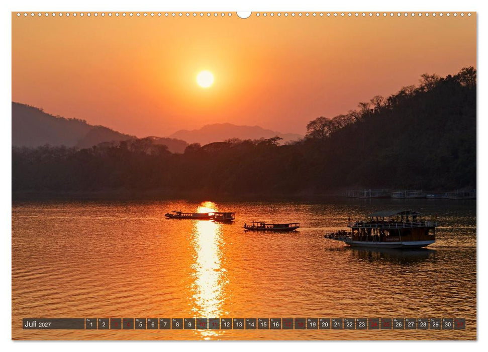 Kambodscha - Laos - Bangkok (CALVENDO Premium Wandkalender 2027)