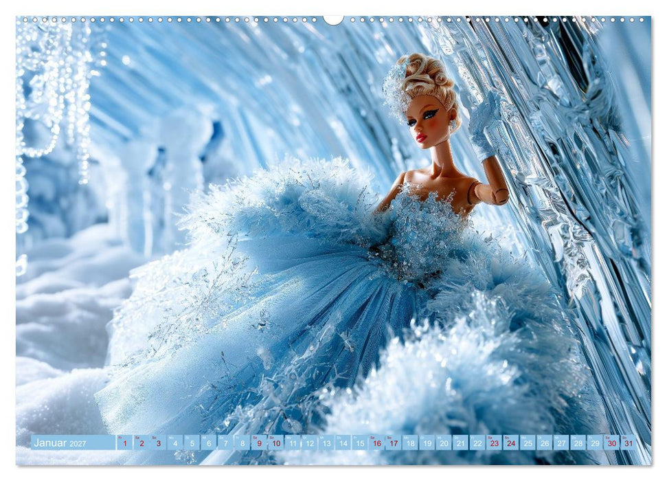 Enchanted Fashion Dolls. Magische Modewelten zwischen Eleganz und Märchen (CALVENDO Premium Wandkalender 2027)