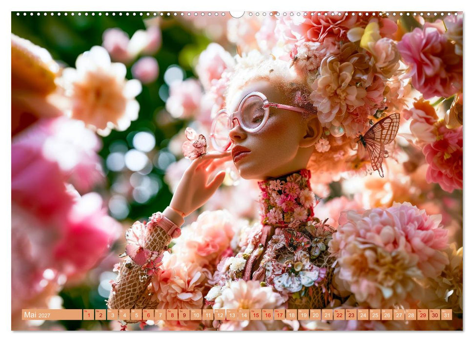 Enchanted Fashion Dolls. Magische Modewelten zwischen Eleganz und Märchen (CALVENDO Premium Wandkalender 2027)