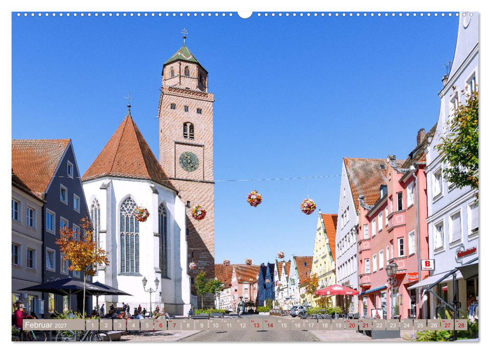 Bayerische Donau-Perspektiven (CALVENDO Premium Wandkalender 2027)