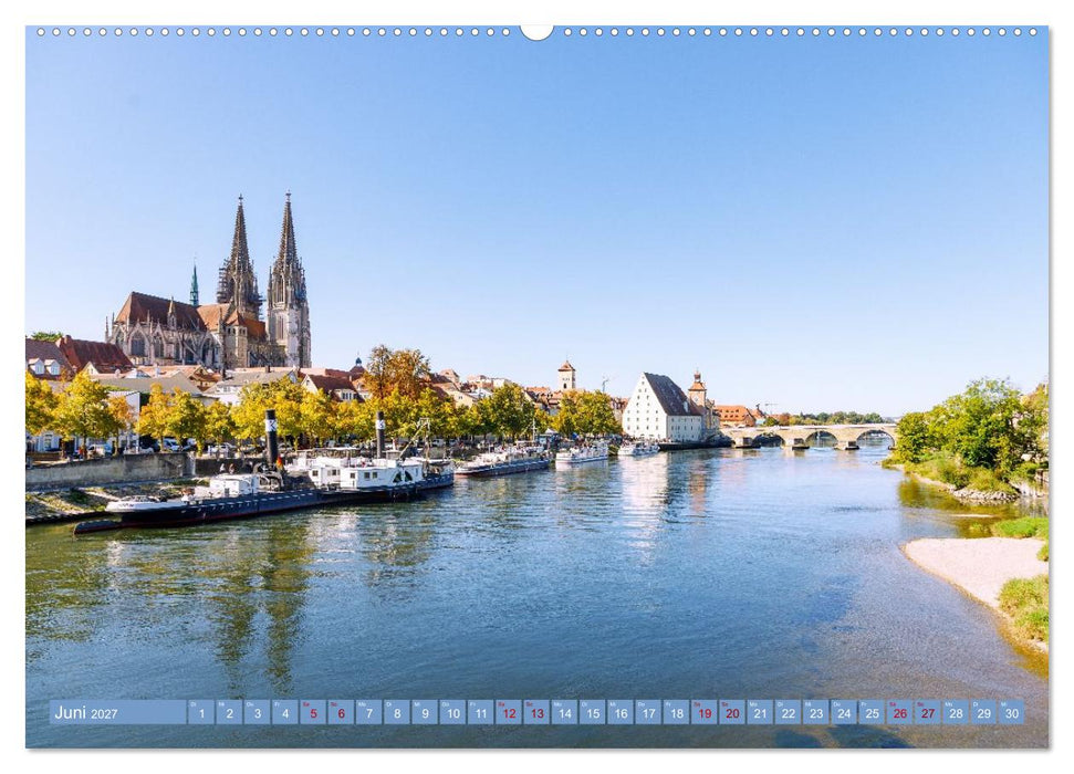 Bayerische Donau-Perspektiven (CALVENDO Premium Wandkalender 2027)