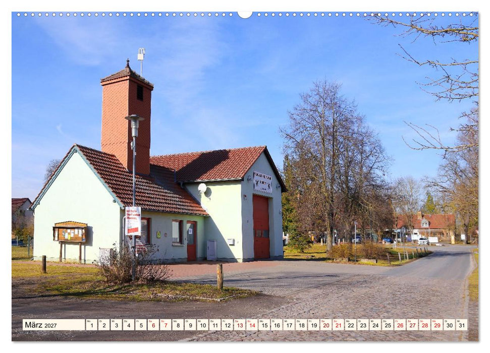 Brandenburg - Drei Dörfer im Naturpark Nuthe-Nieplitz - Fresdorf, Stücken, Körzin (CALVENDO Wandkalender 2027)
