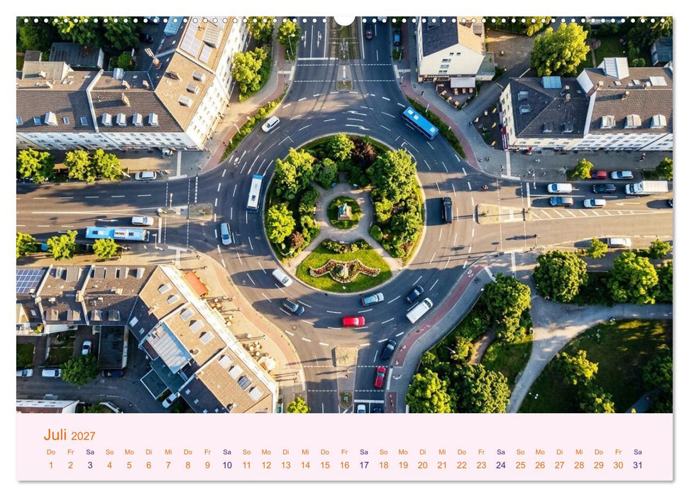 Roundabouts - Kreisverkehre (CALVENDO Premium Wandkalender 2027)