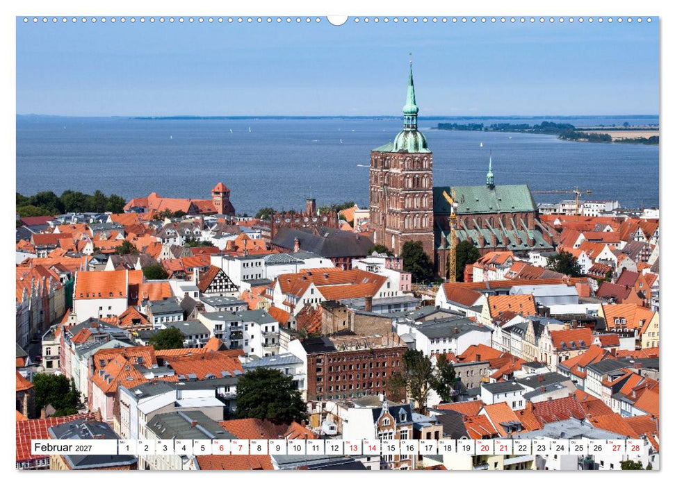 Stralsund - Momente einer Reise (CALVENDO Premium Wandkalender 2027)